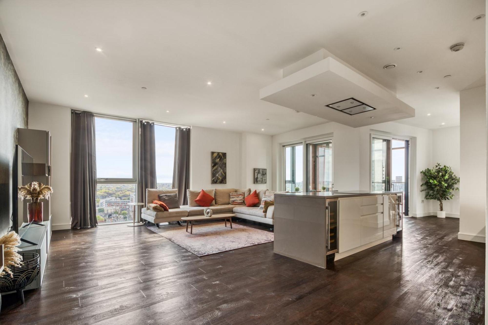 Апартаменти Stunning 360º View Luxurious Penthouse Лондон Екстер'єр фото