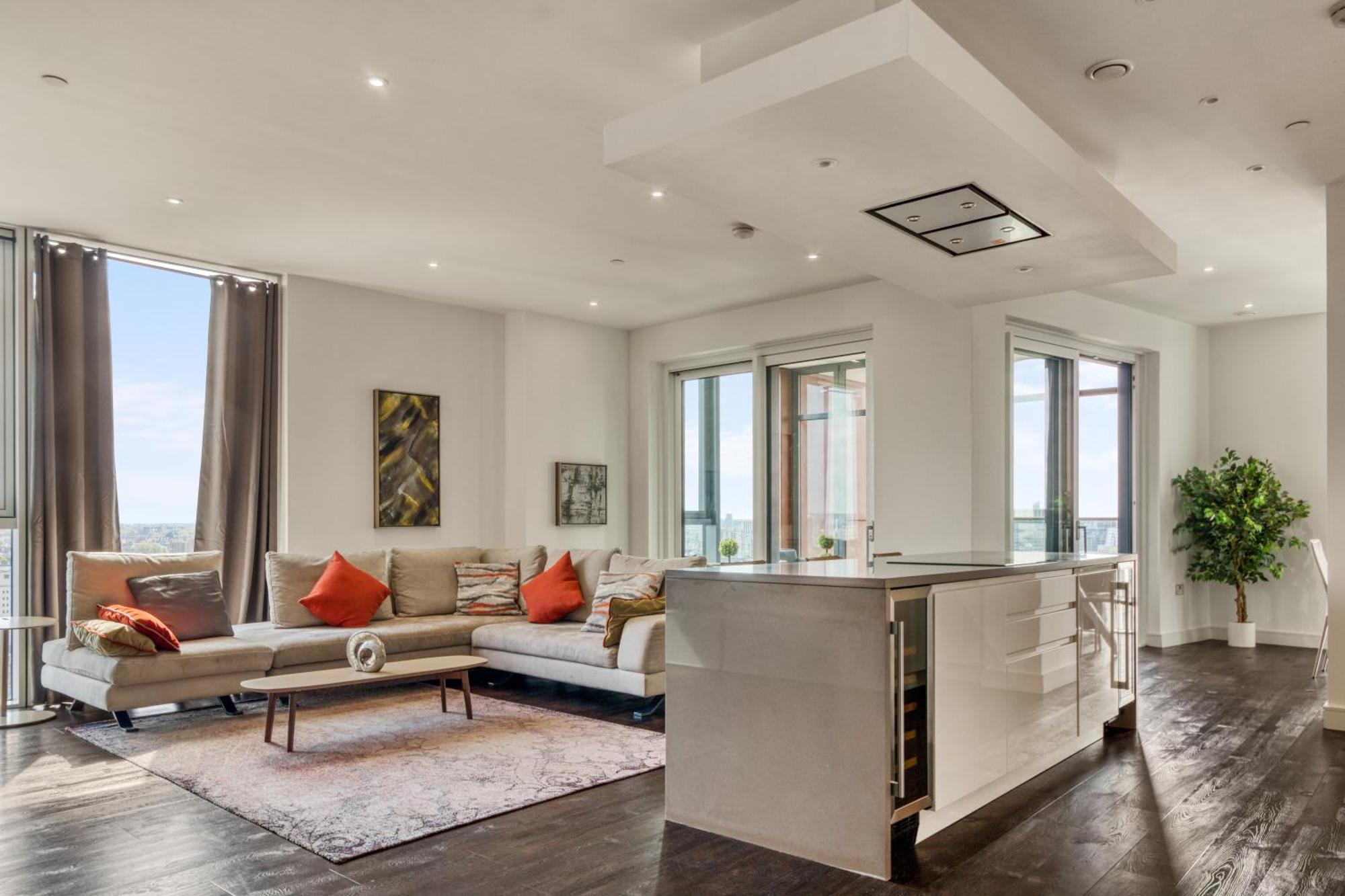 Апартаменти Stunning 360º View Luxurious Penthouse Лондон Екстер'єр фото