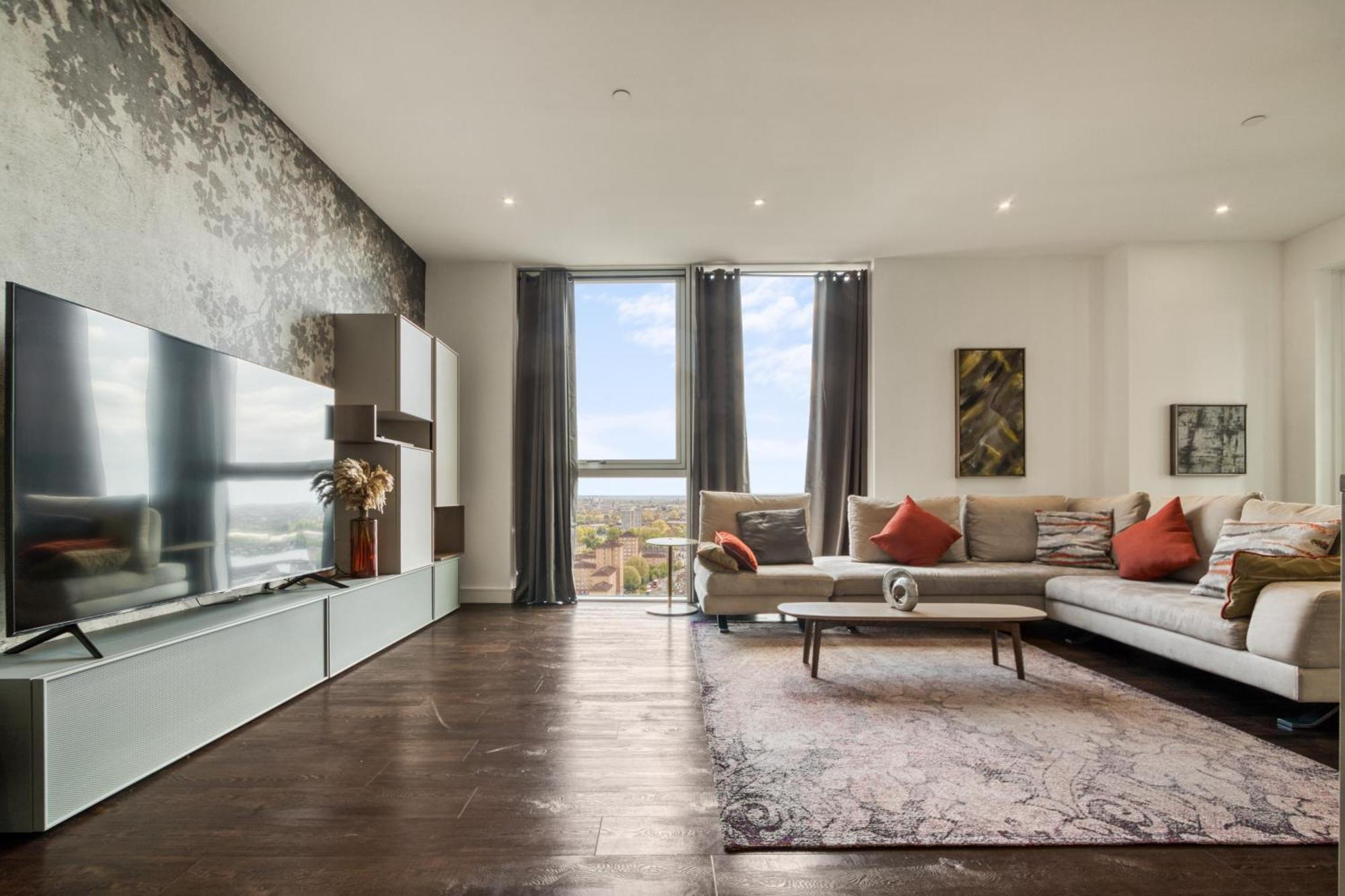 Апартаменти Stunning 360º View Luxurious Penthouse Лондон Екстер'єр фото