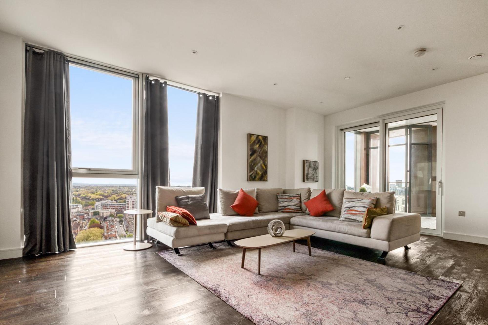 Апартаменти Stunning 360º View Luxurious Penthouse Лондон Екстер'єр фото